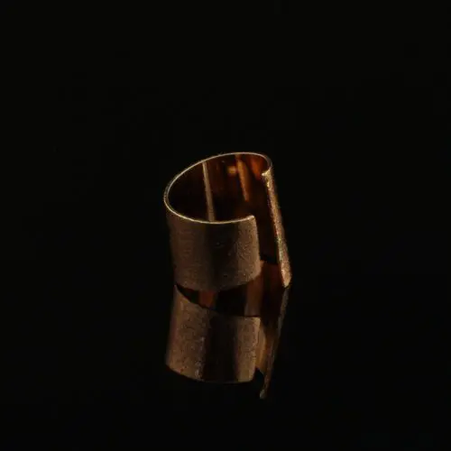 Chevalier Ring Handmade Pink Gold Plated | inspired.jewelry