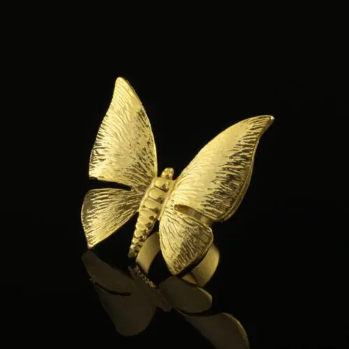 Handmade Butterfly Ring Glossy | inspired.jewelry