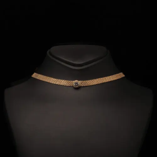 Choker Necklace Gold Plated | inspired.jewelry