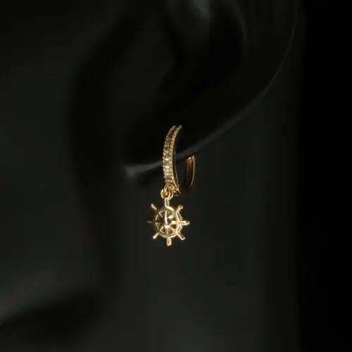 Fashion Earrings Gold Plated with Crystals| inspired.jewelry