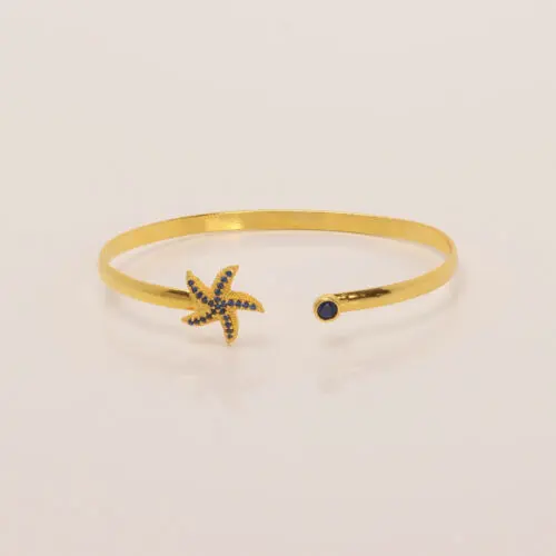 Handmade Starfish Summer Bracelet Gold Plated | Summer Bracelets | inspired.jewelry