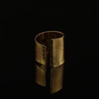 Chevalier Ring Handmade 24K Gold Finish | inspired.jewelry