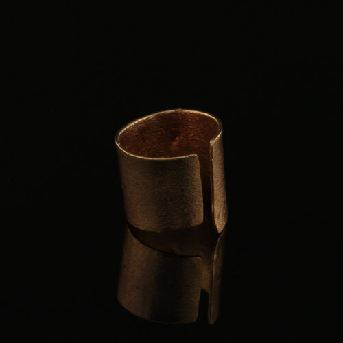 Chevalier Ring Handmade Pink Gold Plated | inspired.jewelry