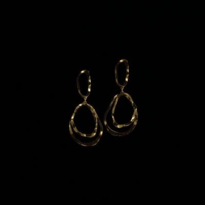 Handmade Earrings Gold Finished | Festive | inspired.jewelry