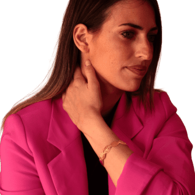 Handmade Olive Leaf Bracelet 24K Gold Plated | inspired.jewelry