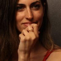 Handmade Siam Ring Gold Finish| inspired.jewelry