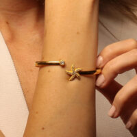 Handmade Starfish Summer Bracelet Gold Plated | Summer Bracelets | inspired.jewelry