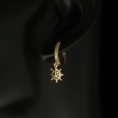 Fashion Earrings Gold Plated with Crystals| inspired.jewelry