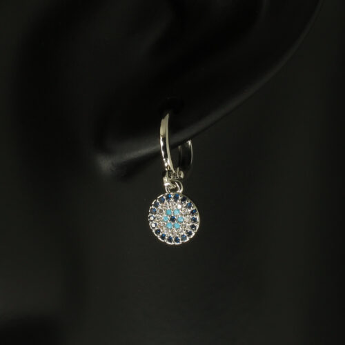 Fashion Earrings Silver Plated with Crystals | inspired.jewelry