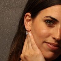 Fashion Earrings Silver Plated with Crystals | inspired.jewelry