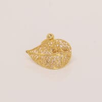 Handmade Jewelry Set Bracelet Ring Leaf Gold Finish | Classy Jewelry | inspired.jewelry