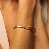 Handmade Starfish Summer Bracelet Gold Plated | Summer Bracelets | inspired.jewelry