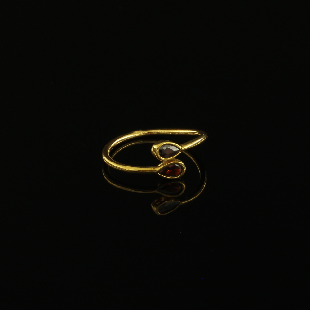 Siam Ring Handmade Gold Finish| inspired.jewelry